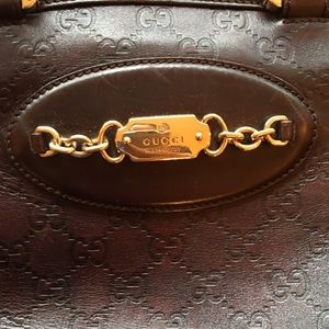 Linea A Guccissima Leather bag authentic